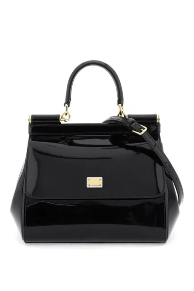 Dolce & Gabbana Sicily Handbag In Nero