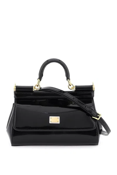 Dolce & Gabbana Sicily Handbag In Nero