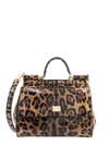 Dolce & Gabbana Sicily Handbag In Stampa Leo