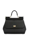 Dolce & Gabbana Sicily Grande Leather Handbag