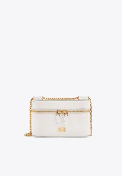Dolce & Gabbana Sicily Leather Crossbody Bag