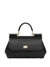 Dolce & Gabbana Sicily Medium Leather Handbag