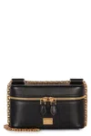 Dolce & Gabbana Sicily Leather Shoulder Bag With Metal Logo Tag