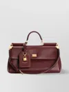 Dolce & Gabbana Sicily Leather Shoulder Bag