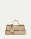 Dolce & Gabbana Sicily Leather Top-handle Bag
