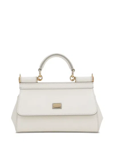 Dolce & Gabbana Sicily Leather Tote Bag
