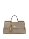 Dolce & Gabbana Women Sicily Leather Tote Bag