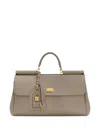 Dolce & Gabbana Pink Handbag With Padlock Detail And Adjustable And Removable Shoulder Strap