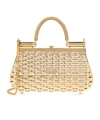 Dolce & Gabbana Dolce  Gabbana Sicily Logo Tag Box Handbag In Brown