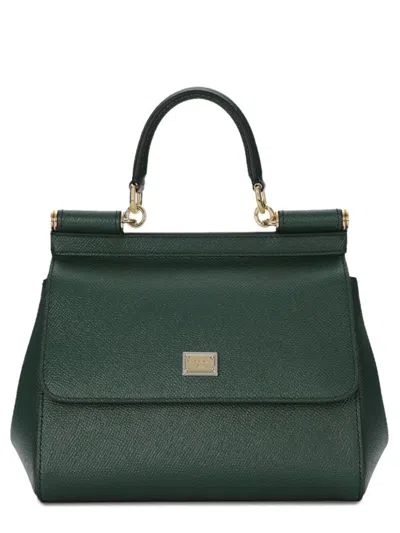 Dolce & Gabbana Chic Medium Shoulder Bag In Green