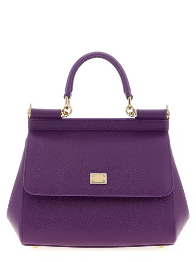 DOLCE & GABBANA DOLCE & GABBANA 'SICILY' MEDIUM HANDBAG
