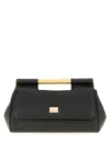 Dolce & Gabbana Women Sicily Medium Leather Clutch In Black