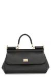 Dolce & Gabbana Sicily Medium Leather Handbag