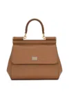 Dolce & Gabbana Women Sicily Medium Leather Handbag In Multi