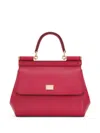 Dolce & Gabbana Dolce&gabbana Red Sicily Medium Handbag In Purple