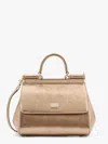 Dolce & Gabbana Sicily Medium Leather Shoulder Bag