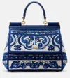 Dolce & Gabbana Sicily Medium Maiolica Canvas Tote Bag
