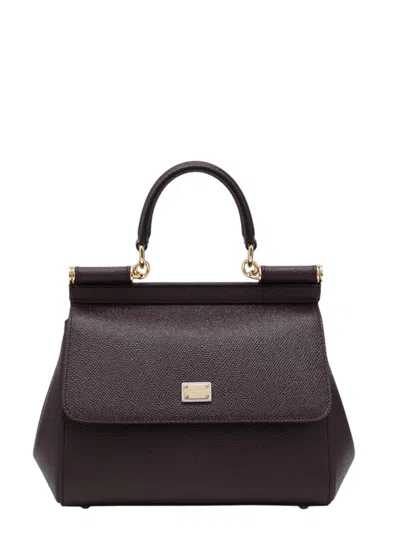 DOLCE & GABBANA SICILY MEDIUM TOTE BAG
