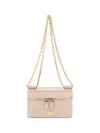 Dolce & Gabbana Sicily Leather Chain Strap Shoulder Bag