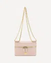 Dolce & Gabbana Sicily Leather Chain Strap Shoulder Bag