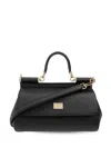 Dolce & Gabbana Women Small Sicily Tote Bag In Black