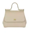 Dolce & Gabbana Medium Sicily Handbag In Nude