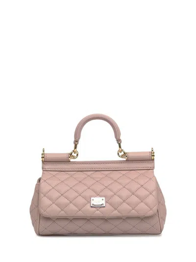 Dolce & Gabbana Sicily Small Bag In Pink