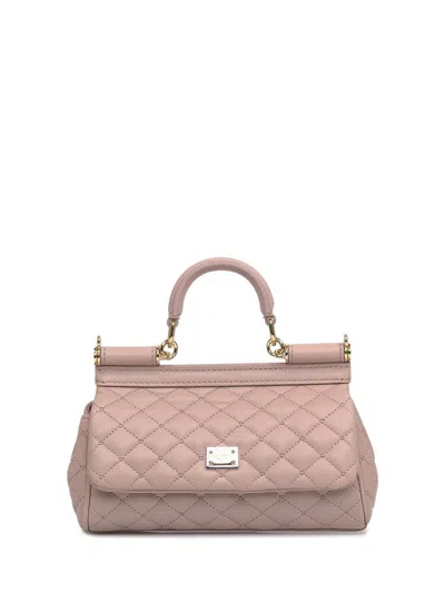 Dolce & Gabbana Sicily Small Bag In Pink