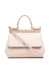 Dolce & Gabbana Sicily Small Leather Bag In Pink