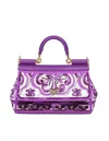 Dolce & Gabbana Sicily Small Handbag With Maiolica Embroidery