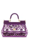 Dolce & Gabbana Sicily Small Handbag With Maiolica Embroidery