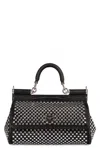 Dolce & Gabbana Sicily Small Handbag In Black