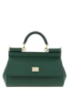 Dolce & Gabbana 'sicily' Small Handbag In Green