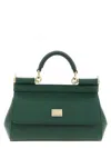 Dolce & Gabbana 'sicily' Small Handbag In Green