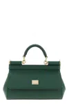 Dolce & Gabbana 'sicily' Small Handbag In Green