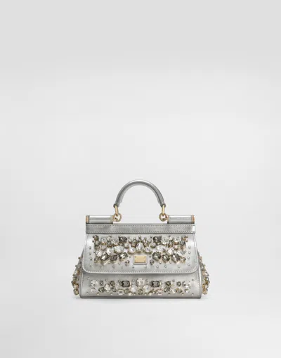 Dolce & Gabbana Sicily Small Handbag In Multi