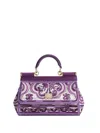 Dolce & Gabbana Sicily Small Leather Handbag