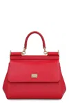 Dolce & Gabbana Premium Black Tote Bag For Women In Red