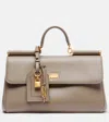 Dolce & Gabbana Sicily Small Leather Tote Bag