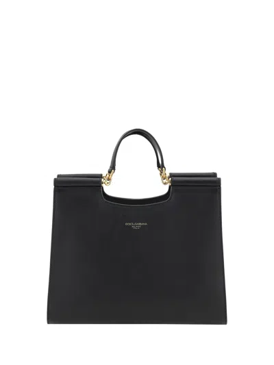 Dolce & Gabbana Bag Shopping Sicily Small Black