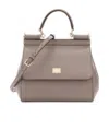 Dolce & Gabbana Dolce  Gabbana Sicily Small Tote Bag In Gray
