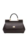 Dolce & Gabbana Medium Sicily Handbag In Purple