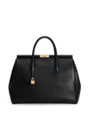 Dolce & Gabbana Sicily Tote Bag In Black