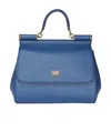 Dolce & Gabbana Sicily Tote Bag In Blue