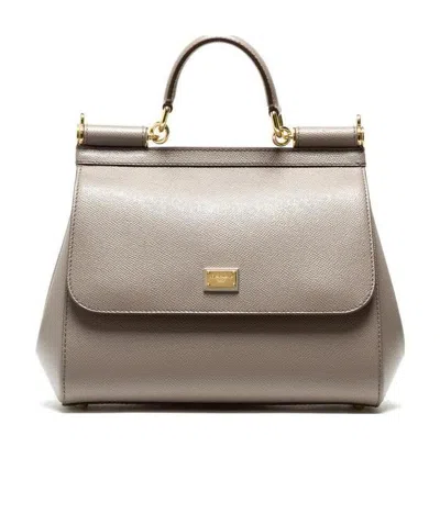 Dolce & Gabbana Sicily Tote Bag In Multicolor