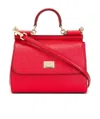 Dolce & Gabbana Sicily Tote Bag In Red