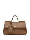 Dolce & Gabbana 'sicily' Tote Bag In Sand