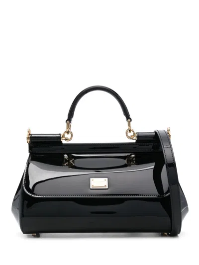Dolce & Gabbana Sicily Tote Bag In Schwarz