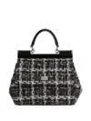 Dolce & Gabbana Sicily Tote Bag In Schwarz