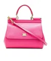 Dolce & Gabbana Sicily Tote In Pink